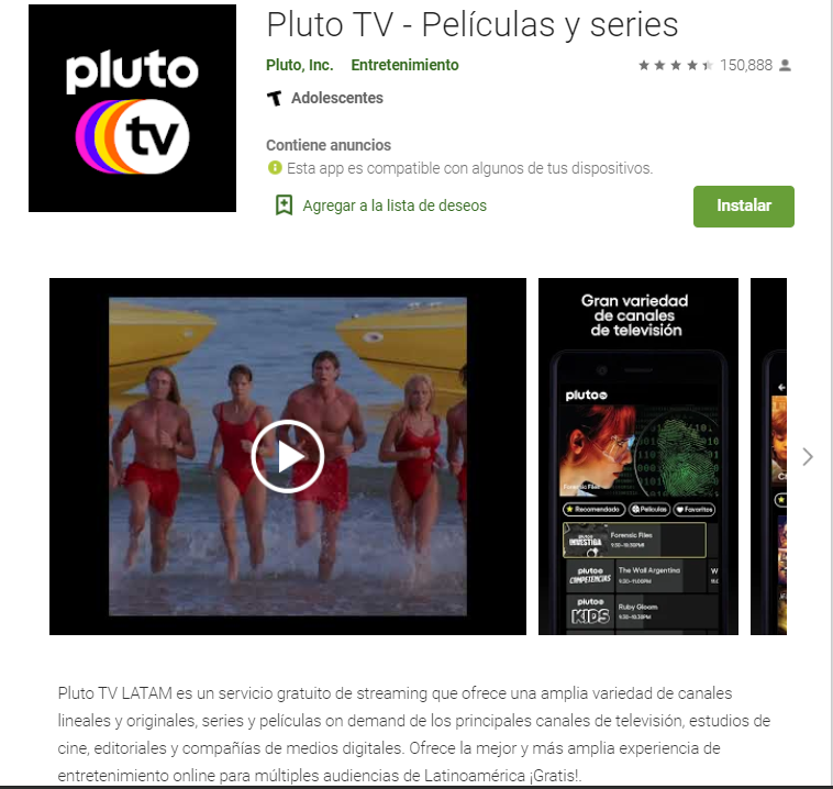 Pluto TV ya está disponible en América Latina AGENCIAFE
